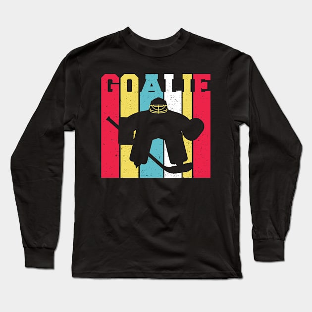 Goalie Long Sleeve T-Shirt by Designs By Jnk5